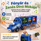Interaktív dinoszaurusz szállító játékautó