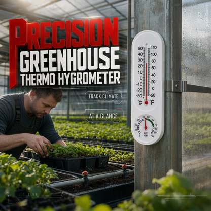 🌱1+1 ingyen🌡️Precíziós hő- és páratartalom-mérő üvegházakhoz