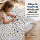 👨‍👩‍👧Kreatív közös festés szülők és gyermekek számára – DIY festhető takaró, közös családi élmény ✨