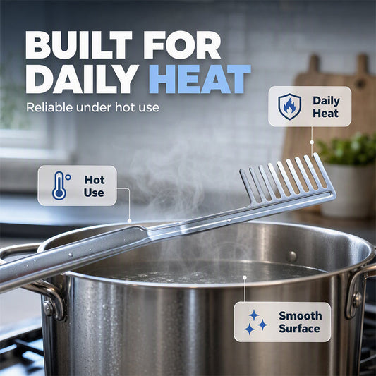Multifunctional Stainless Steel Pasta Strainer