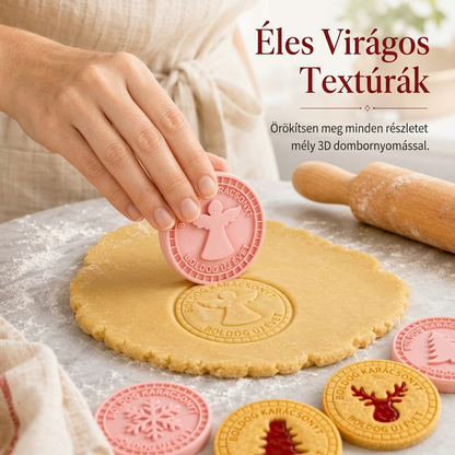 🏡1+1 INGYEN🍪 9 darabos formakészlet szirupos töltelékkel töltött kekszekhez