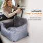 ⏳Time-Limited Special⏰Car Pet Booster Seat – Half-enclosed & travel-safe ✨