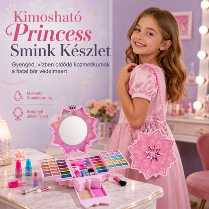 ✨ Mosható Hercegnő Sminkkészlet 🎀