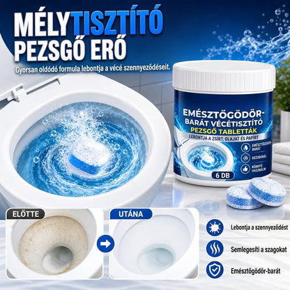 🌿🎯Szeptikus barát WC pezsgőtabletták – Hatékony tisztítás, kíméletes összetétel