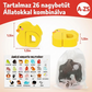 🧠🧩 26 darabos fa párosító játék