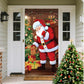 ⏳50% OFF⏰Christmas Door Cover🚪 – Instant Holiday Decor for Front Door, Home, Office & Party 🎅🎄