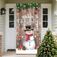 ⏳50% OFF⏰Christmas Door Cover🚪 – Instant Holiday Decor for Front Door, Home, Office & Party 🎅🎄