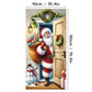 ⏳50% OFF⏰Christmas Door Cover🚪 – Instant Holiday Decor for Front Door, Home, Office & Party 🎅🎄