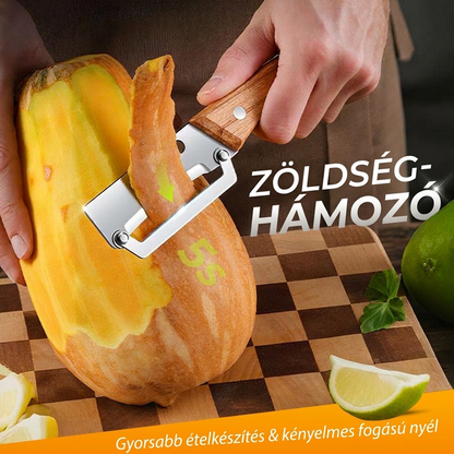 🥕1+1 ingyen🏠2 az 1-ben multifunkciós konyhai hámozó