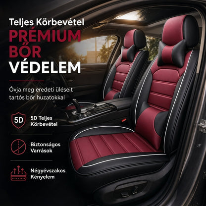 🚗 Univerzális teljes lefedettségű bőr autóüléshuzatok✨