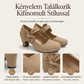 👠Női elegáns, vastag sarkú cipők masnis pánttal