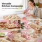 🥟1+1 ingyen👩‍🍳Sokoldalú gyoza formázó – Könnyen készíthet szép, egyforma derelyéket otthon✨