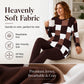 👕Mintás hosszú ujjú felső és leggings szett nőknek