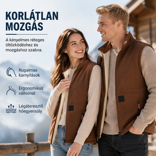 🧣Unisex téli plüss bélésű mellény