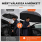 ☔ Extra nagy, szélálló összecsukható esernyő – Családoknak és ingázóknak tökéletes választás✨