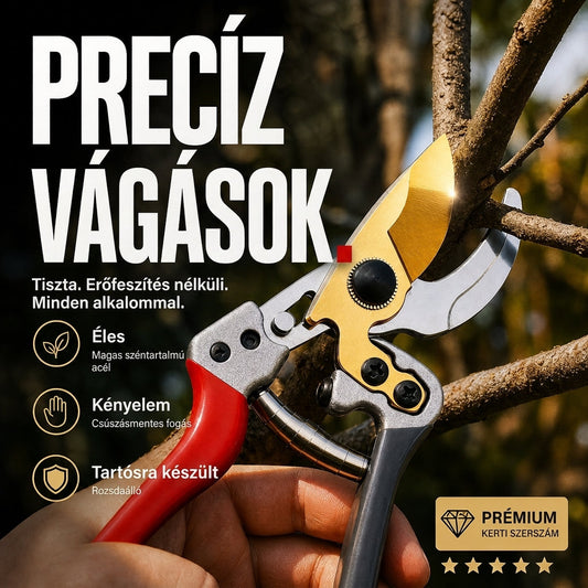 ✂️ SK5 metszőolló – Gyors és tiszta vágás gallyakhoz, sövényekhez és minden kerti munkához✨