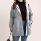 🧥 Löst sittande huvjacka med strukturerad väv – bekväm, stilren och mångsidig, perfekt för vardag och kyliga dagar! ✨