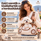 🐾 50% KEDVEZMÉNY🎒 3 az 1-ben kisállathordozó táska – Légáteresztő és ergonomikus utazáshoz
